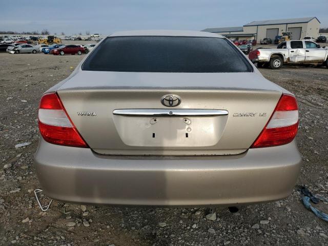 4T1BE32K14U895390 - 2004 TOYOTA CAMRY LE BEIGE photo 6