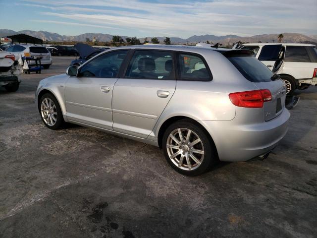 WAUKEAFM2AA015859 - 2010 AUDI A3 PREMIUM PLUS SILVER photo 2