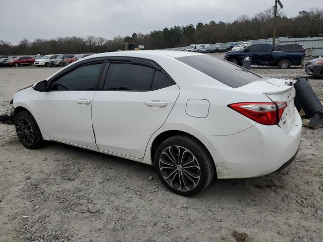 5YFBURHEXFP241774 - 2015 TOYOTA COROLLA L WHITE photo 2