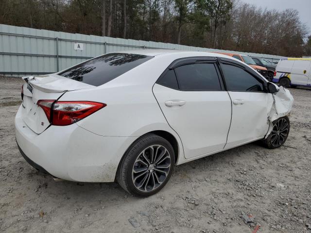 5YFBURHEXFP241774 - 2015 TOYOTA COROLLA L WHITE photo 3