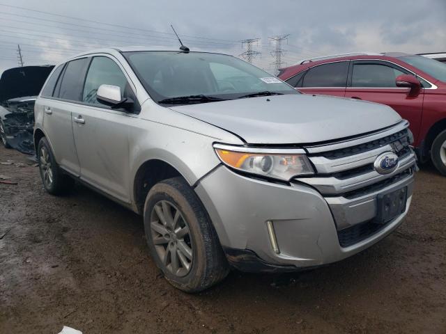 2FMDK3JC3EBA82572 - 2014 FORD EDGE SEL SILVER photo 4