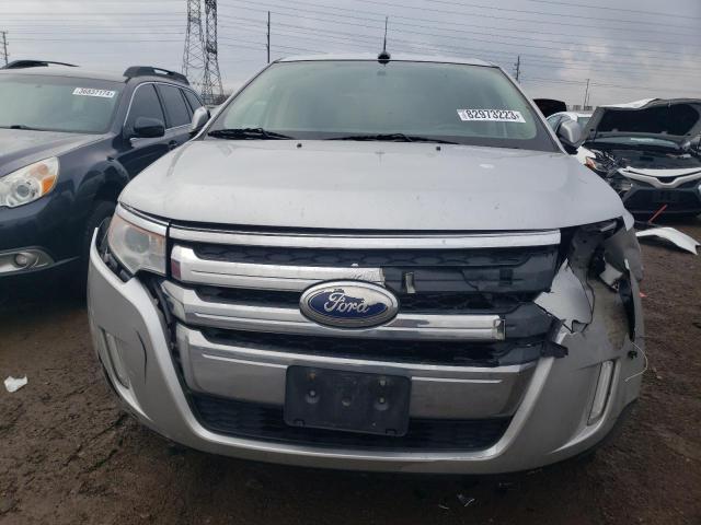 2FMDK3JC3EBA82572 - 2014 FORD EDGE SEL SILVER photo 5