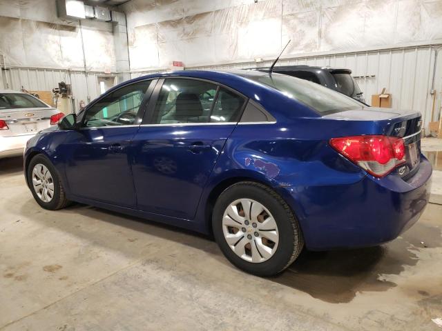 1G1PC5SHXC7226038 - 2012 CHEVROLET CRUZE LS BLUE photo 2