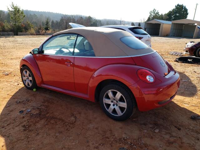 3VWRF31Y37M406502 - 2007 VOLKSWAGEN NEW BEETLE CONVERTIBLE OPTION PACKAGE 1 RED photo 2