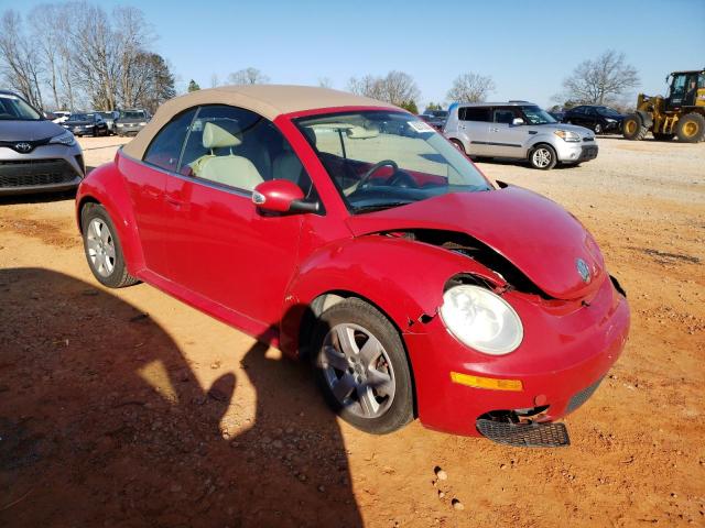 3VWRF31Y37M406502 - 2007 VOLKSWAGEN NEW BEETLE CONVERTIBLE OPTION PACKAGE 1 RED photo 4