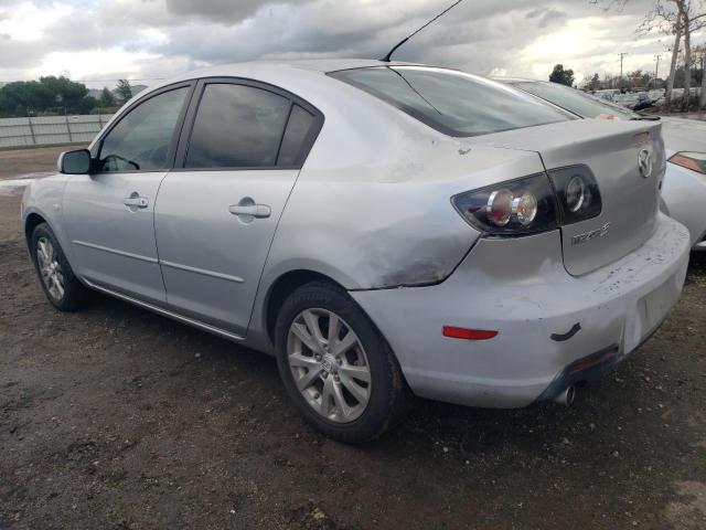 JM1BK12G581838288 - 2008 MAZDA 3 I SILVER photo 2