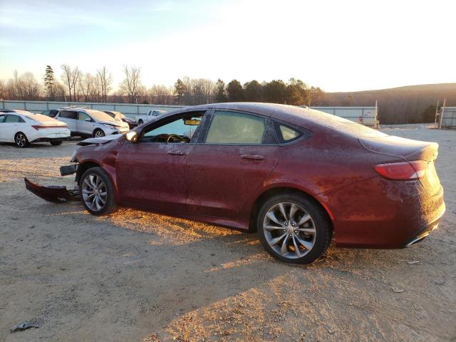 1C3CCCBB7FN629016 - 2015 CHRYSLER 200 S MAROON photo 2