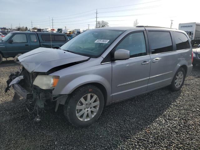 2C4RC1BG3ER217067 - 2014 CHRYSLER TOWN & COU TOURING SILVER photo 1