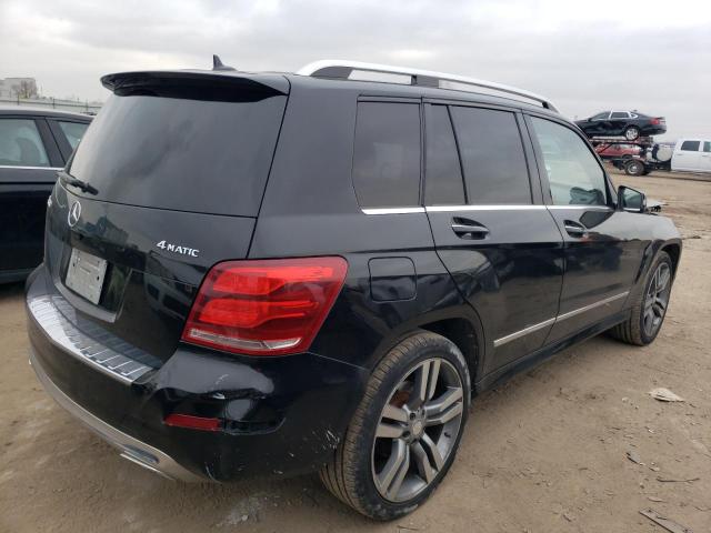 WDCGG8JB9EG327871 - 2014 MERCEDES-BENZ GLK 350 4MATIC BLACK photo 3