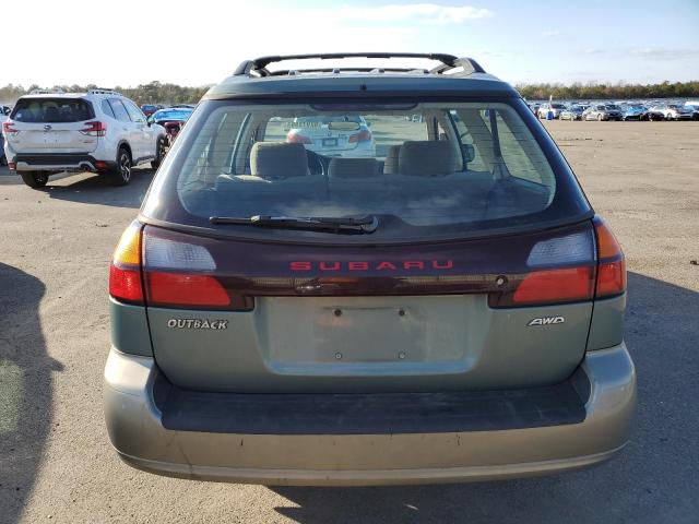 4S3BH675747624123 - 2004 SUBARU LEGACY OUTBACK AWP 绿色 照片 6