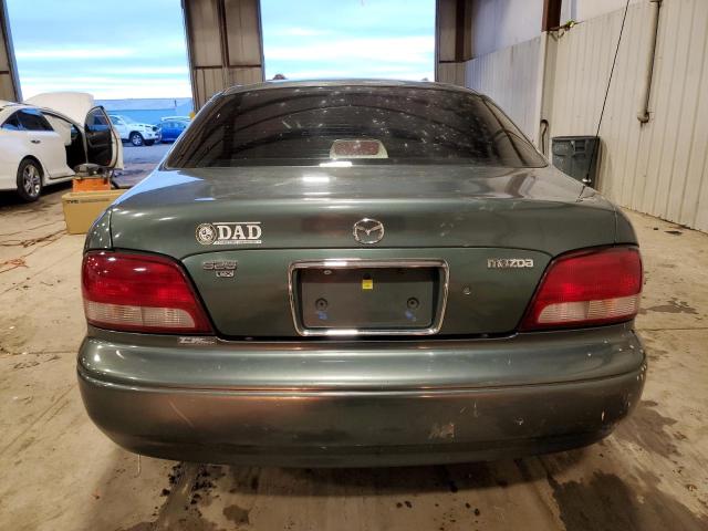 1YVGF22C6W5750377 - 1998 MAZDA 626 DX GREEN photo 6