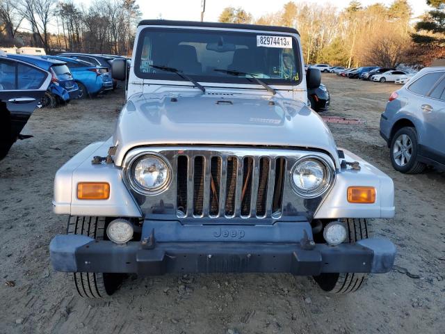 1J4FA44S95P376232 - 2005 JEEP WRANGLER UNLIMITED GRAY photo 5