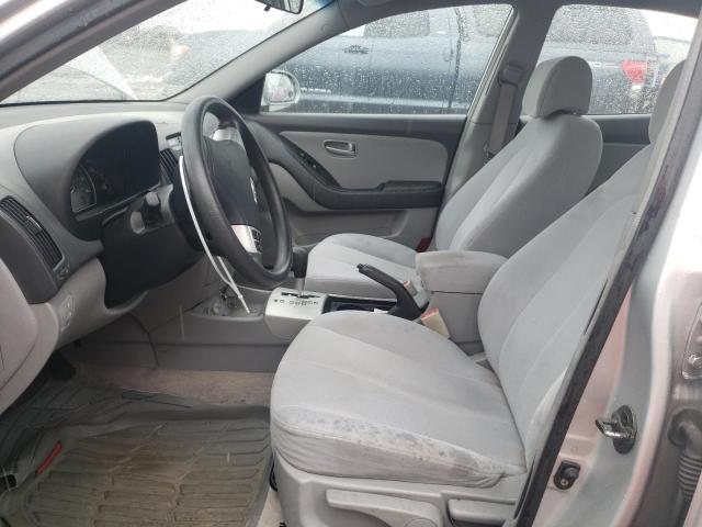 KMHDU46D07U182160 - 2007 HYUNDAI ELANTRA GLS SILVER photo 7