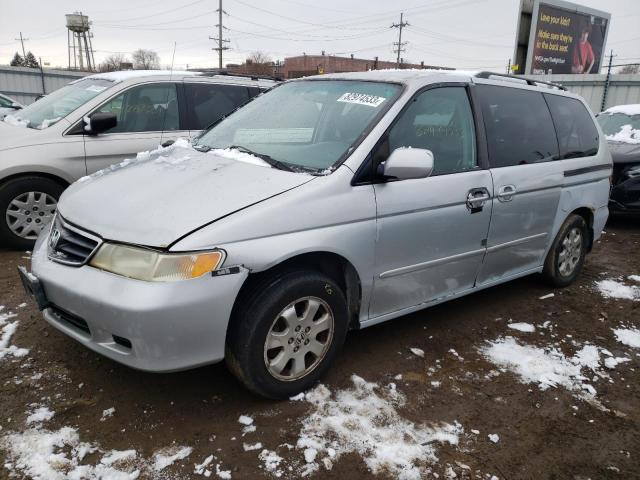 5FNRL18944B024946 - 2004 HONDA ODYSSEY EXL SILVER photo 1