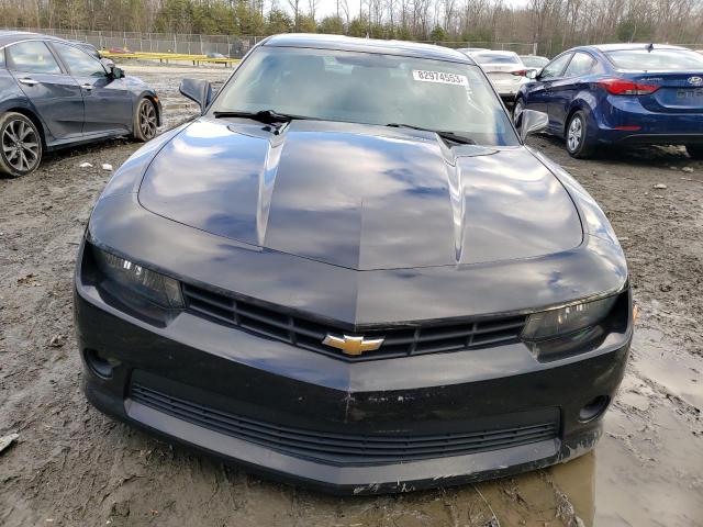 2G1FD1E32F9309080 - 2015 CHEVROLET CAMARO LT BLACK photo 5