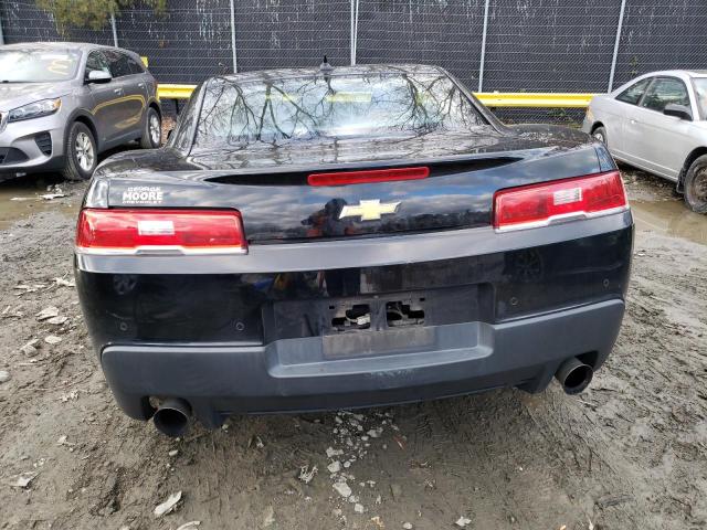 2G1FD1E32F9309080 - 2015 CHEVROLET CAMARO LT BLACK photo 6