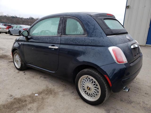 3C3CFFDR0DT665856 - 2013 FIAT 500 POP BLUE photo 2