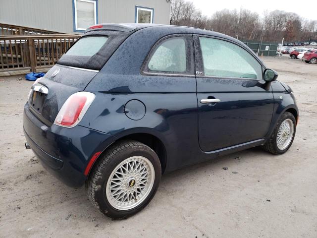 3C3CFFDR0DT665856 - 2013 FIAT 500 POP BLUE photo 3