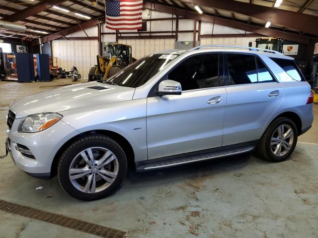 4JGDA5HBXCA073338 - 2012 MERCEDES-BENZ ML 350 4MATIC SILVER photo 1
