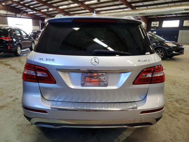 4JGDA5HBXCA073338 - 2012 MERCEDES-BENZ ML 350 4MATIC SILVER photo 6