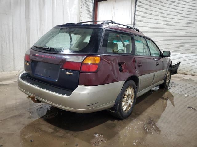 4S3BH806317673409 - 2001 SUBARU LEGACY OUTBACK H6 3.0 LL BEAN BURGUNDY photo 3