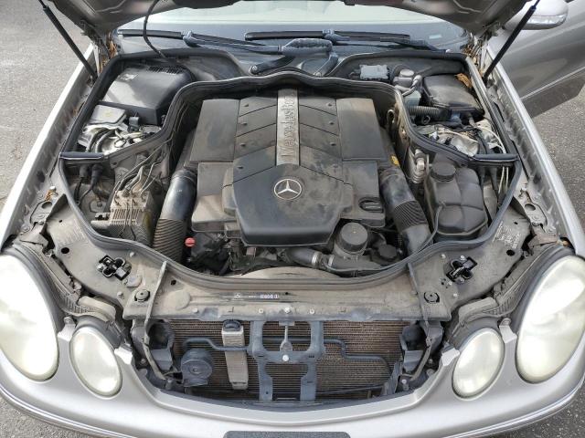 WDBUF83J24X122406 - 2004 MERCEDES-BENZ E 500 4MATIC SILVER photo 11