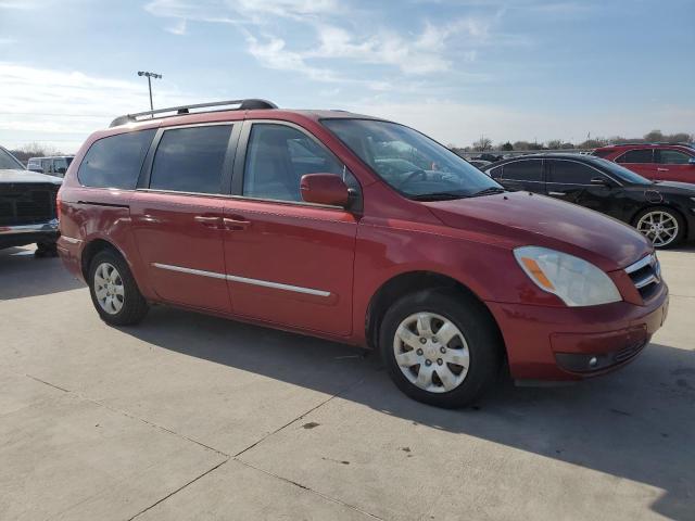 KNDMC233076019603 - 2007 HYUNDAI ENTOURAGE GLS BURGUNDY photo 4