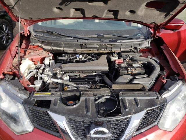 5N1AT2MV2FC907154 - 2015 NISSAN ROGUE S RED photo 12