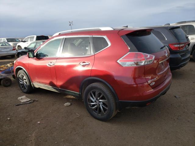 5N1AT2MV2FC907154 - 2015 NISSAN ROGUE S RED photo 2