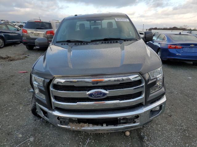 1FTEW1CF3GKF33095 - 2016 FORD F150 SUPERCREW GRAY photo 5