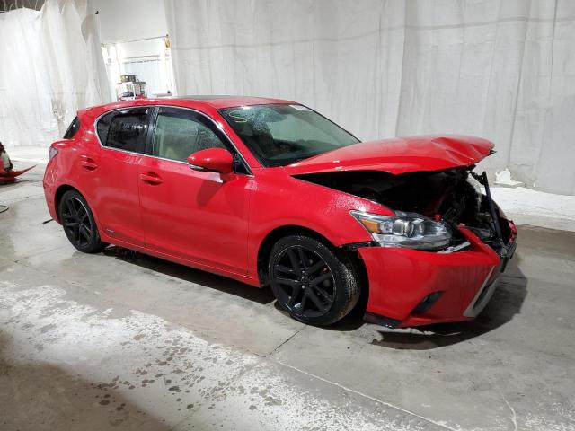 JTHKD5BH8E2190606 - 2014 LEXUS CT 200 RED photo 4