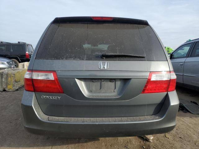 5FNRL38217B023594 - 2007 HONDA ODYSSEY LX GRAY photo 6