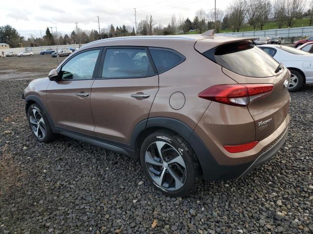 KM8J3CA24GU220138 - 2016 HYUNDAI TUCSON LIMITED BROWN photo 2