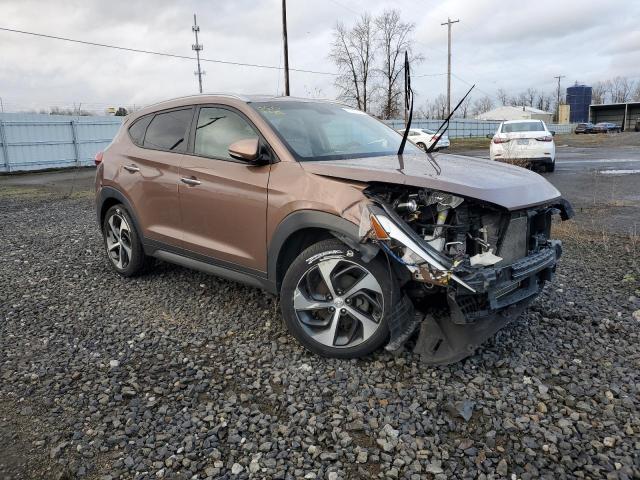 KM8J3CA24GU220138 - 2016 HYUNDAI TUCSON LIMITED BROWN photo 4