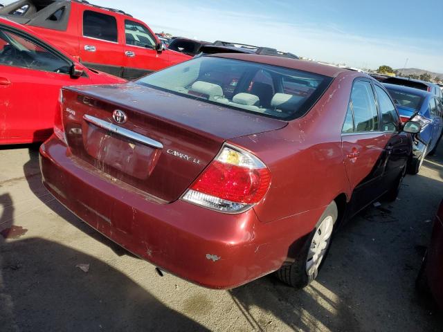 4T1BE30K66U127135 - 2006 TOYOTA CAMRY LE MAROON photo 3