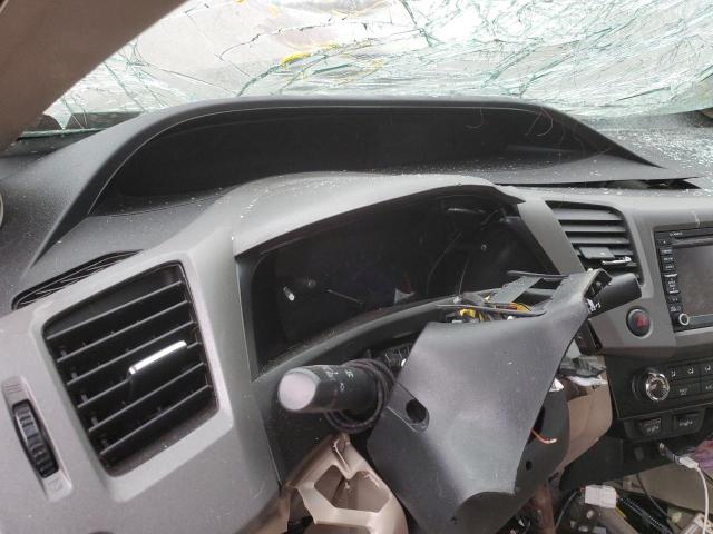 2HGFB2F99CH509172 - 2012 HONDA CIVIC EXL 勃艮第红 照片 9