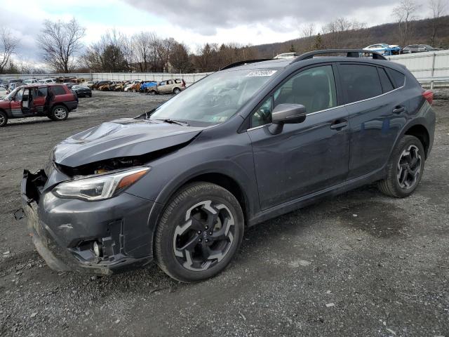 JF2GTHNC7NH281232 - 2022 SUBARU CROSSTREK LIMITED GRAY photo 1