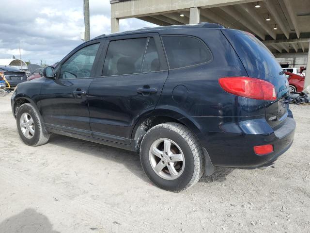 5NMSG13D67H107699 - 2007 HYUNDAI SANTA FE GLS BLUE photo 2