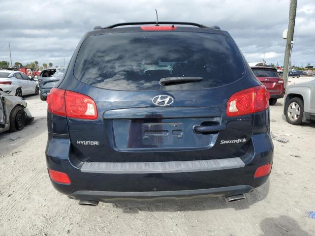 5NMSG13D67H107699 - 2007 HYUNDAI SANTA FE GLS BLUE photo 6