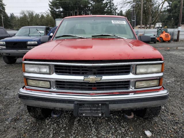 1GCGK29R0VE123913 - 1997 CHEVROLET C/K S K2500 RED photo 5