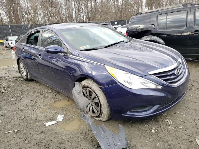 5NPEB4AC7BH175531 - 2011 HYUNDAI SONATA GLS BLUE photo 1