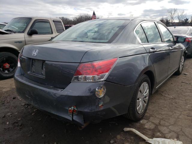 1HGCP2F38AA046002 - 2010 HONDA ACCORD LX GRAY photo 3