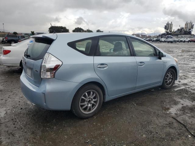 JTDZN3EU0C3149100 - 2012 TOYOTA PRIUS BLUE photo 3