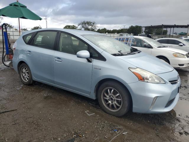 JTDZN3EU0C3149100 - 2012 TOYOTA PRIUS BLUE photo 4