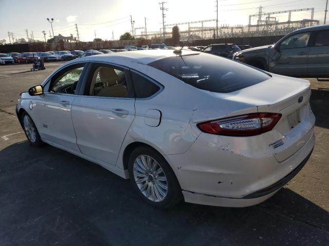 3FA6P0PU2FR280680 - 2015 FORD FUSION SE PHEV WHITE photo 2