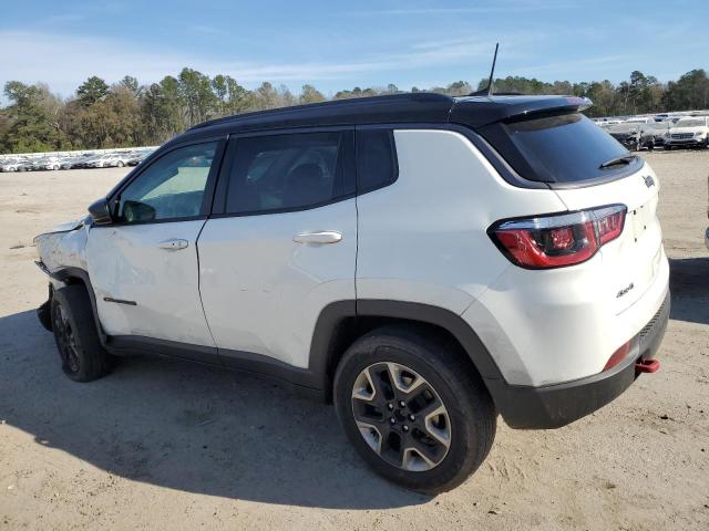 3C4NJDDB6JT130343 - 2018 JEEP COMPASS TRAILHAWK WHITE photo 2