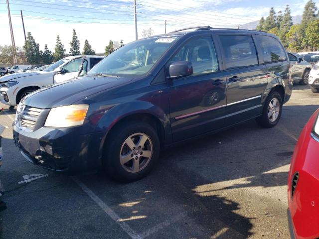 2D8HN54169R661878 - 2009 DODGE CARAVAN SXT BLUE photo 1