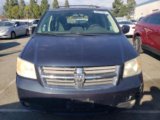 2D8HN54169R661878 - 2009 DODGE CARAVAN SXT BLUE photo 5