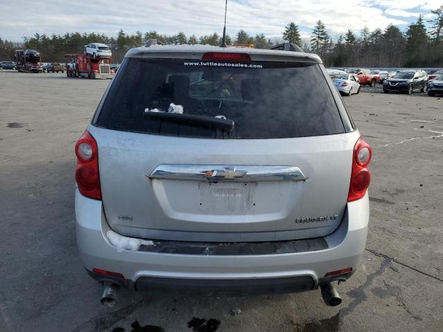 2GNFLNE50C6173166 - 2012 CHEVROLET EQUINOX LT SILVER photo 6