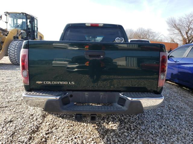 1GCDT136X58158434 - 2005 CHEVROLET COLORADO GREEN photo 6